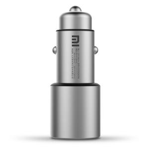 China LED Light Xiaomi Car Charger Metal Material DC 12 - 24V For Andriod and Iphone factory