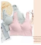 85D 75B 80A Nylon Large Ladies Bras Seamless Cotton Lace Panties Floral