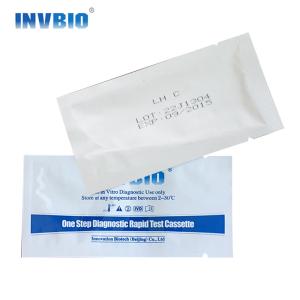 China 15mlU/Ml Lh Ovulation Rapid Test Strips Home Use factory