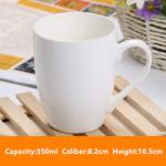Customized LOGO Ceramic Anniversary Gift Mugs For Coffee Tea
