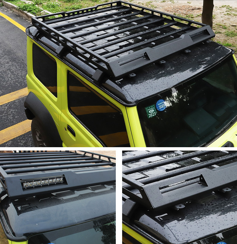 Manufacturer Wholesale Aluminium Alloy Car Roof Rack for Pick up Suzuki Jimny JB74 JB64 2019 2020 2021