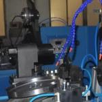 DELLOK Helicoidal Groove Cooling Brass Brone 380V Tube Finning Machine