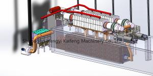 China 4-5 TPD Activated Carbon Production Line With Siemens Operating System factory