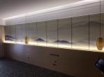 Kenaf / PP Fiber Water Resistant Fiber Wall Panels Environmental Friendly For