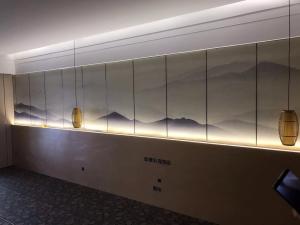 China Kenaf / PP Fiber Water Resistant Fiber Wall Panels Environmental Friendly For Building Decoration factory