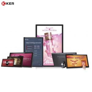 China wall mount ultra thin advertising players interactive digital signage factory