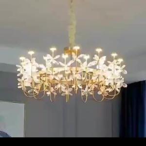 China Customization Luxury Chandelier Nordic Modern Crystal Pendant Light factory