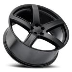 5x115 20" Hellcat HC2 Replica Wheels Rims Satin Black Chrysler 300 RWD