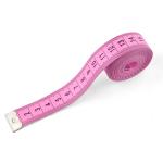 Wintape 3m Pink Clothing Tape Measure Dual Scales Long Soft Vinyl Material