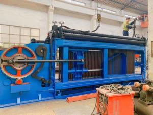 China Automatic Three Twist Gabion Wire Mesh Weaving Machine Width 4.3m factory