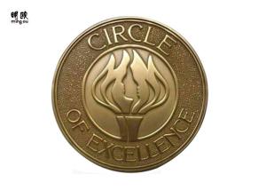 China Personalized 3D Challenge Coins , Antique Gold Military Commemorative Coins factory