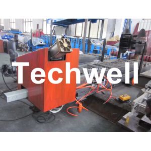 Square / Round Mobile Downpipe Forming Machine / Cold Roll Forming Machine