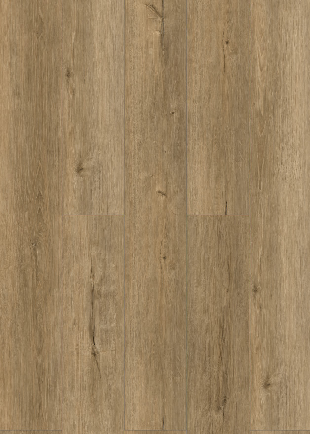 1220x183mm Wood SPC Flooring Shock Resistance Thin Stone Plastic Composite European Grey Oak GKBM DP-W82238