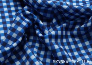 China Silk Screen Printed Polyester Spandex Fabric Dark Ink Jet Colors 2 Way Stretchy factory