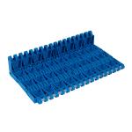 Vacuum Conveyor Chain Holes Punched Flat Top Modular Belting Industrial Belt