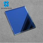 Gold Coloured Mirror Glass Sheets Customize Size For Hotel / Apartment