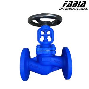 China 1/8 Inch High Temperature Globe Valve Steam Cast Steel Flange Globe Valve factory