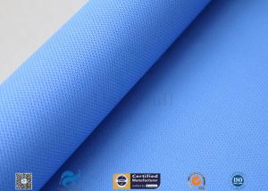 China 3732 Blue Silicone Coated Fiberglass Fabric Plain Weave High Temperature factory