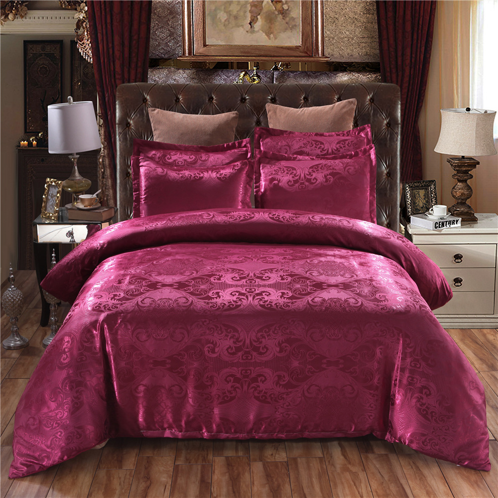 Quantity 3 pcs Microfiber Cotton Comforter Duvet Cover Eco-friendly Soft Bedding Sets