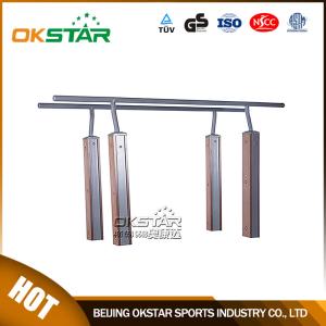 China outdoor fitness equipments WPC materials based Parallel Bar with TUV certificates factory