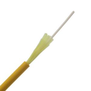 China G652D GJFJV Simplex Fiber Cable , Indoor Single Mode Optic Cable 3mm factory