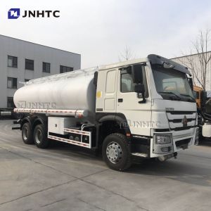 China HOWO 6x4 336hp Fuel Tanker Truck With 20cbm Tanker on sale