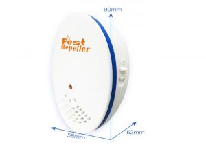 China Mosquito Electric Rat Repellent , Ultrasonic Pest Repeller With Night Light factory