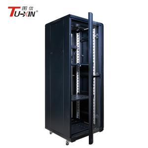 China Indoor 37u Rack Mobile Server Rack Cabinet SPCC Cold Rolled Steel Anti - Vibration factory