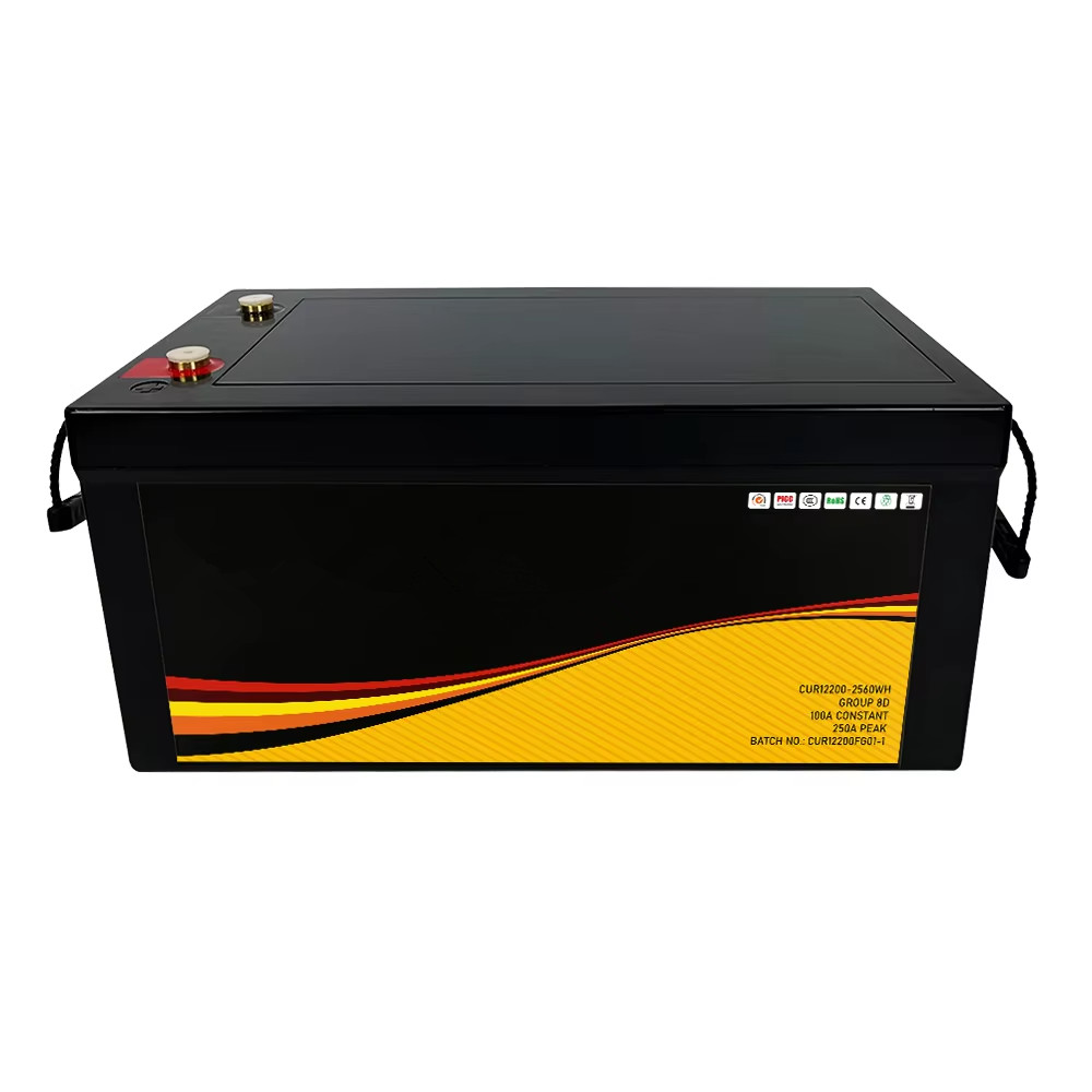 China Rechargeable 12 Volt Lithium Rv Battery AA For Camper Van 200Ah 400Ah factory