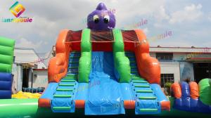 China Swimming Pool Inflatable Water Slide Park Children Amusement Slide Park factory
