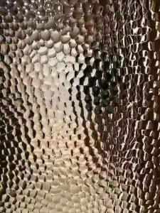 China 304 316 Bright Hammered Mirror Pattern Stainless Steel Sheets Manufacturer In Foshan China factory