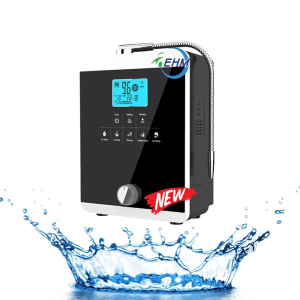 China EHM 11 Plate Alkaline Water Ionizer with 5 pH Levels and CE Certification factory