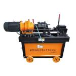 Electric Steel Bar Rebar Thread Rolling Machine Semiautomatic 4kw