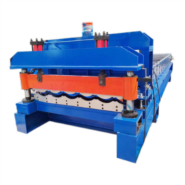 High Speed Glazed Tile Roll Forming Machine Fully Automatic For Household