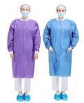 ISO9001 Certified Industrial Safety Disposable Lab Coat for Hospital Needs