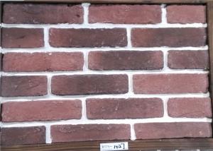 China Environmental Protection Faux Exterior Brick With Surface Texture factory