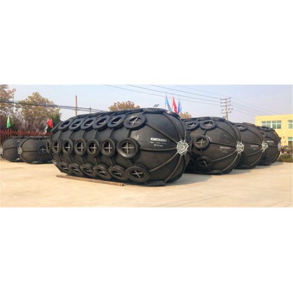 Pneumatic Marine Fenders 3.3x6.5m Natural Rubber Yokohama Design