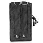 2pcs Together Multi-Purpose Compact Tactical Waist Bags Small Utility Pouch For