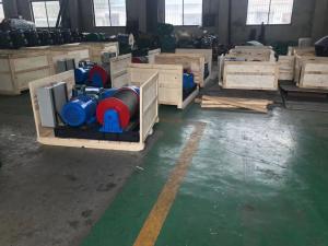 China 30 Ton Construction Electric Wire Rope Winch Machine Large Capacity factory