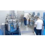 200L Cosmetic Cream High Shear Mixing Tank Vacuum Ointment Emulsifying Mixer