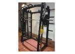 Bodybuilding Commercial Multi Station Gym Equipment , Half Power Squat Rack
