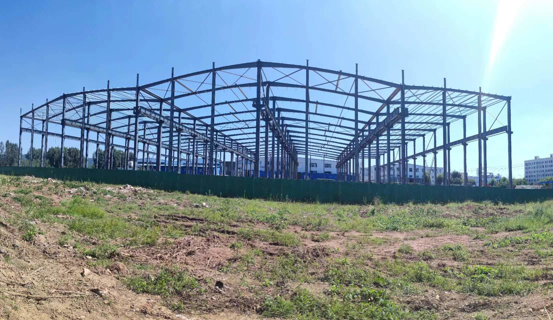 Well Design Industrial Steel Structure Frame Fabrication Buildings Construction