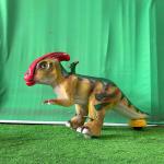 Amusement Park Three Wheels Animatronic Dinosaur Ride Electric Ride on Dinosaur