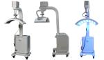 Salon Spa Use Led Red and Blue Light Therapy Heating Acne Infrared for Facial