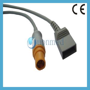 China Siemens Drager IBP cable to Utah Transducer adapter cable factory