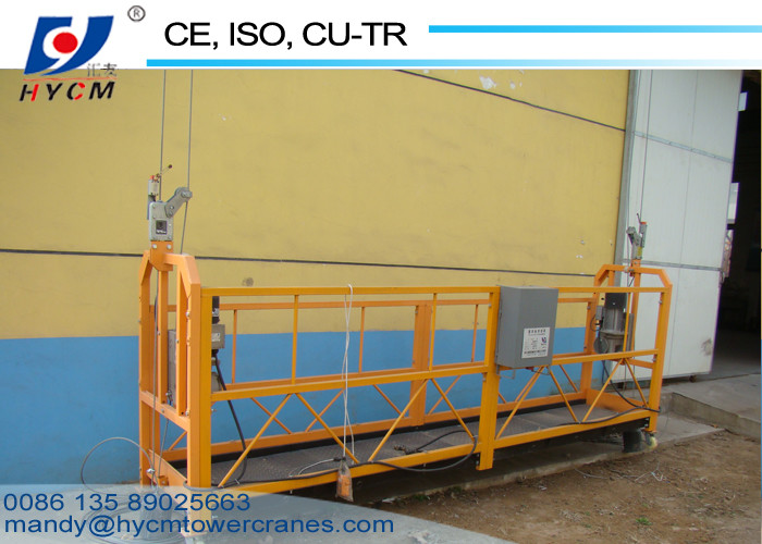 ZLP800 Aluminum Electric Scaffolding 800kg Aluminum Suspended Platform for sale