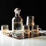 Silicone Cap 1200ml Household Borosilicate Glass Tea Kettle