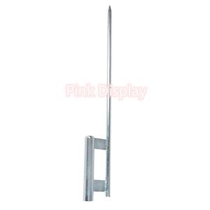 China 1kgs L50cm Metal Ground Spikes For Swooper Flag factory