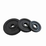 Cast Iron 45LB Free Weight Exercise Equipment Barbell Weight Plate