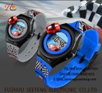 Popular customized promotion watch for children and adults cool cute sport car